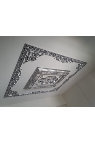 Decogold Gümüş Saray Tavan Bordür Tavan Bordür