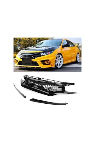 Honda Cıvıc Fc5 2016-2020 Ön Panjur Jdm Stil N11.19445