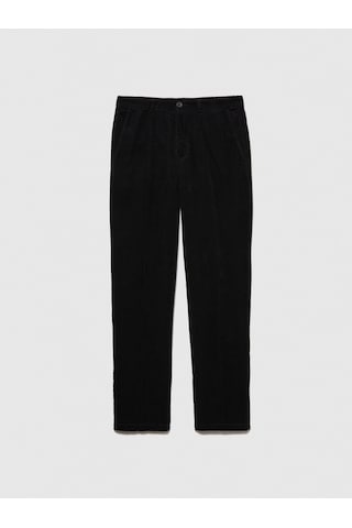 Sisley %100 Koton Slim Fit Fitilli Kadife Pantolon Erkek Siyah T-shirt - 323a4sfrsf03d