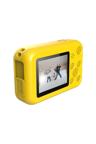 Funcam Çocuklar İçin Fotoğraf Makinesi Ve Kamera 1080p 12mp 2'' Hd Ekran Çerçeveler Ve Komik Filtreler Snake Ve Tet Standart