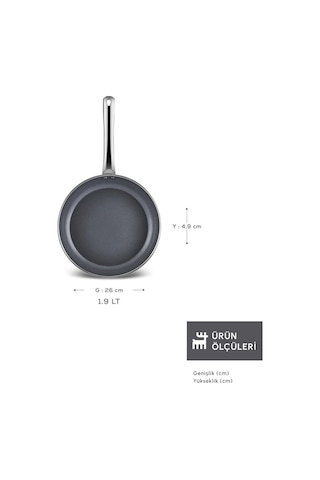 Karaca x Refika Swiss Crystal Creamy Metal Tava 26 Cm