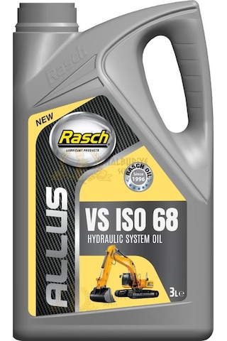 Rasch Allus Vs Iso Genel Amaçlı Hidrolik Sistem Yağı No 68 - 3 L