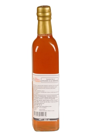 Devrekani Deva Gıda Organik Sertifikalı Alıç Sirkesi 500 G
