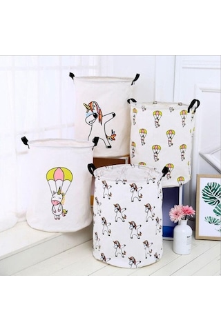 Pazly Suntek Sepeti Oyuncak Odası Magideal Depolama Çocuk Vf Beyaz