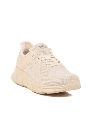 Walk Bej Fileli Hafif Erkek Spor Ayakkabı U06e M