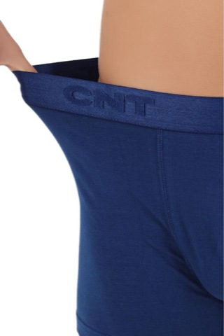 Cnt Erkek Boxer Likralı 6'lı Lacivert Renk Premium Paket Trendybee Lacivert Lacivert