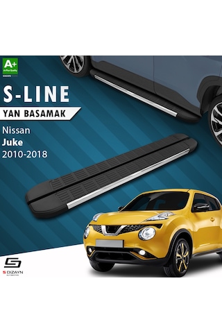 S-dizayn Nissan Juke S-line Krom Yan Basamak 173 Cm 2010-2018