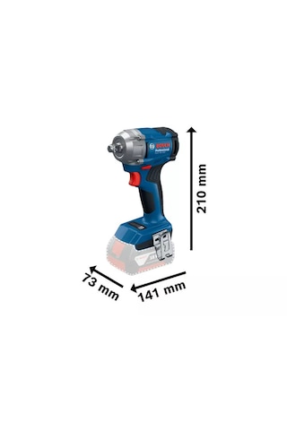 Bosch GDS 18V-350 Darbeli Somun Sıkma Makinesi Solo - 06019m5020