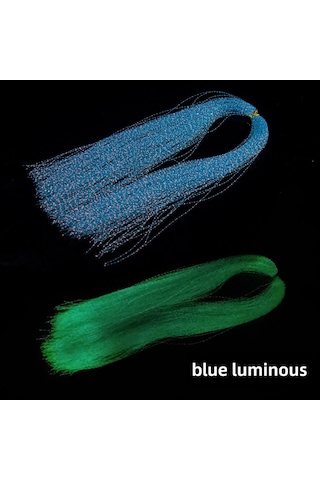 Mufunye Deniz Ve Göl Balıkçılığı İçin Parlak Mavi Işıklı Spiral Balık Yemi, Dayanıklı Malzeme Ve Uçan Böcek Kanca Tasarımı