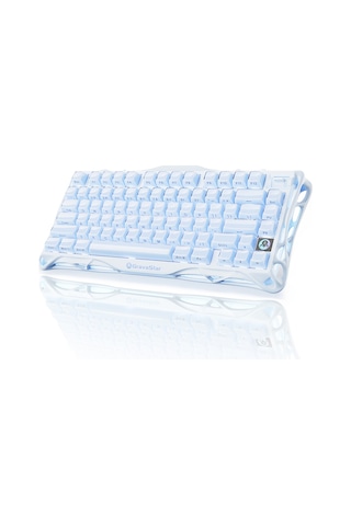 Gravastar Mercury K1 Rgb Kablosuz Mekanik Gaming Klavye, Alüminyum Çerçeveli, İngilizce Q, Special E
