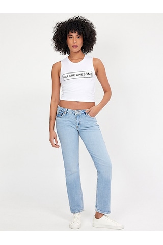 Ltb Darena Düşük Bel Slim Jean Pantolon 010095169015303 54865 010095169015303_54865 Açık Mavi