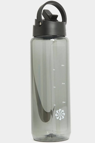 Nike Recharge Straw Pipet Bottle 24 Oz 0,71lt Bpa Free Bpa İçermeyen Pipetli Suluk Siyah Siyah