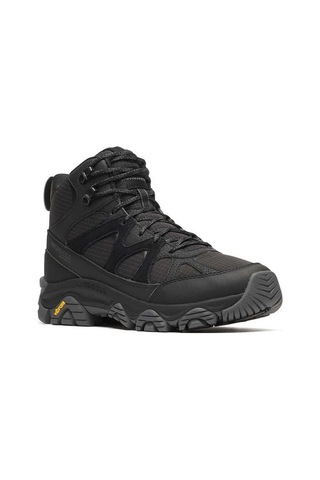 Merrell Thermo Snow Grıp Mıd Wp J038287 Black Su Geçirmez Erkek Bot Siyah