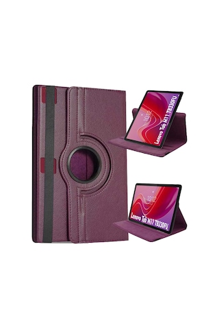 Lenovo Tab M11 Tb330fu Uyumlu Döner Standlı Tablet Kılıfı Dönerli Kılıf