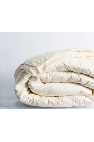 ÇİFT KİŞİLİK YÜN YORGAN %100 MERİNOS KUZU YÜNÜ İÇ DOLGU %100 PAMUK DIŞ KUMAŞ YIKANABİLİR