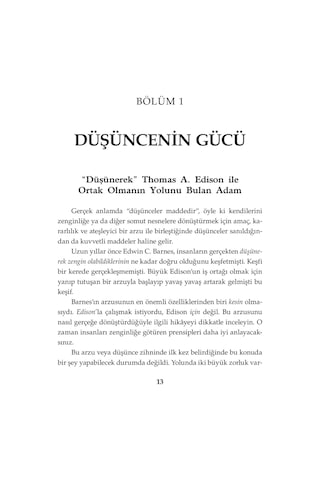 Düşün ve Zengin Ol - Napoleon Hill Altın Kitaplar