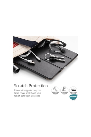 Microsonic Xiaomi Uyumlu Redmi Pad Kılıf Slim Translucent Back Smart Cover