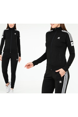 Adidas Ba-2658 Bayan Polyester Eşofman Takımı Beyaz
