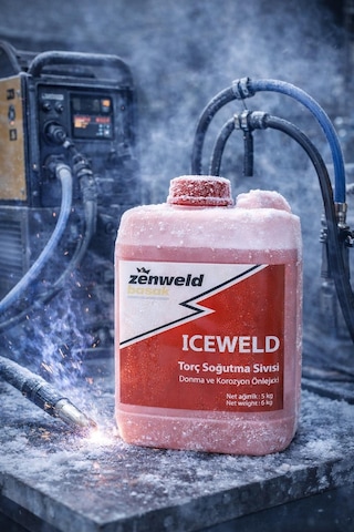 Zenweld Torç Soğutma Sıvısı 5 Kg Donma Ve Korozyon Önleyici Iceweld