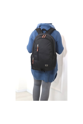 Konfores 1168 Unisex Anatomik Sırt Çantası - NKT01168-siyah