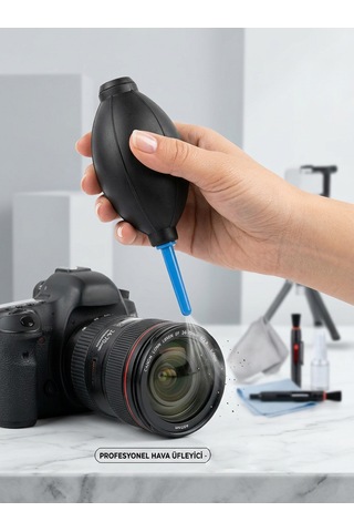 Rabsev Lens Temizleme Pompası Fotoğraf Makinesi, Kamera Ve Objektifler İçin Hava Üfleme Pompası