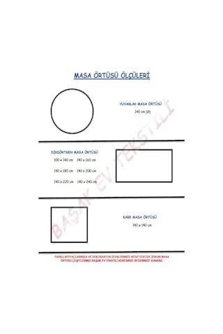 Ithal Pvc Muşamba - Desenli Silinebilir Masa Örtüsü Tnr 08 Krem