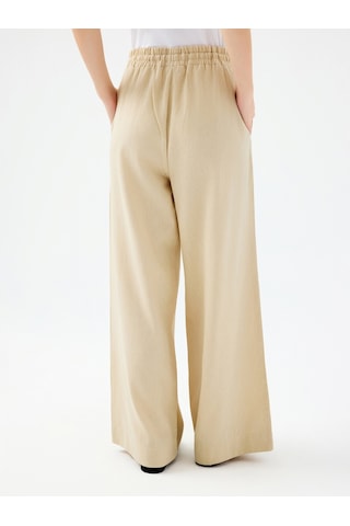 Regular Fit Kadın Kanvas Pantolon Lf2038407 Beıge Bej