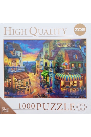 High Quality Zoe Puzzle 1000 Parça Europe Street Art World High Quality Zoe Puzzle 1000 Parça Europe Street Art World