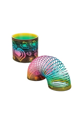 Rainbow Neon Stres Yayı - Karışık Desenli Eğlenceli Oyuncak