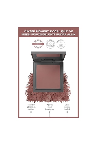 Alix Avien İpeksi Allık - Powder Blush 102 Peachy Rose