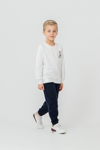 U.S. Polo Assn. Erkek Çocuk Baskılı Beyaz Uzun Kol Eşofman Takımı Us2633-c-v2 Us2633-c-v2
