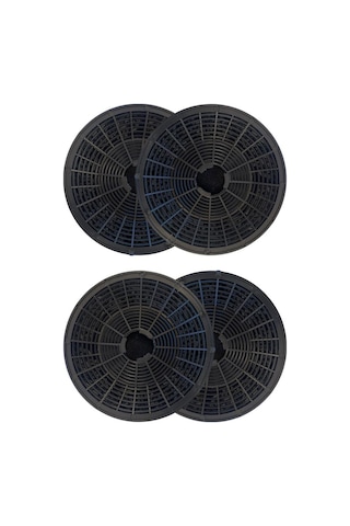 Bacasız Aspiratör Ve Davlumbazlar İçin Üç Tırnaklı Karbon Filtre 2 Takım 4 Adet 160 Mm Bacasız Aspiratör Ve Davlumbazlar İçin Üç Tırnaklı Karbon Filtre 2 Takım 4 Adet 160 Mm