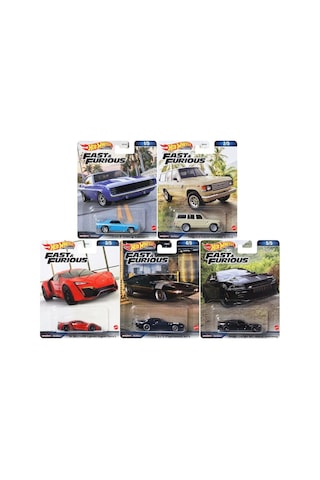 Hot Wheels Premium Fast & Furious 2023-hnw46 Çok Renkli