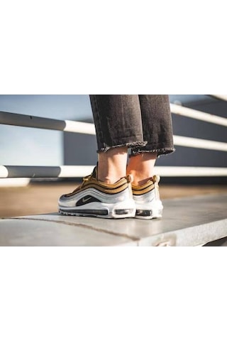 Nike Air Max 97 Spor Ayakkabı 1 Numara Dar Kalıptır-kutusuzdur GRİ