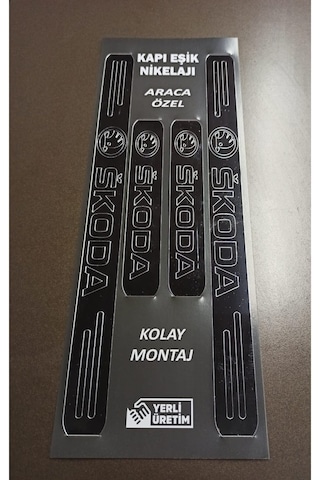 Skoda Kodiaq Uyumlu Kapı Eşiği Ve Ayna Yağmur Koruyucu (554254934)