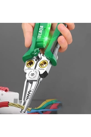 Besthome1 8 Elektrikli Tel Stripper Makas, Çok Fonksiyonlu, Hızlı Kesim