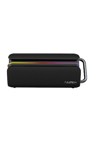 Fulltech Fxs2 Taşınabilir Kablosuz Bluetooth Hoparlör Siyah 120w Güç, Rgb Işık, Ipx4 Su Geçirmez,