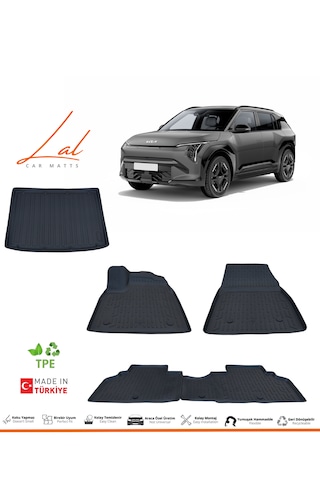 Kia Ev3 3d Havuzlu Paspas Bagaj Havuzu Seti 2024+