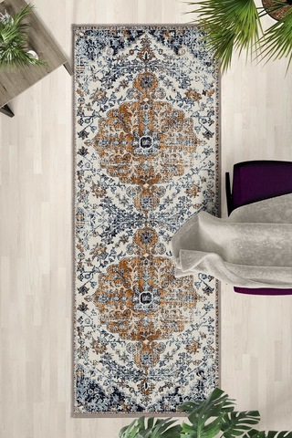 Yıkanabilir Yolluk 123 Gri