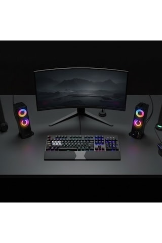 Rgb Aydınlatmalı Usb Soundbar, 3w Ses Gücü İle Eğlence