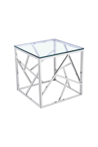 Renna Paslanmaz Metal Yan Sehpa