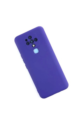 Jenerik Tecno Camon 16 Kılıf Nano İçi Kadife Silikon - Mor
