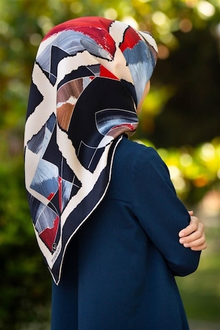 Vissona Twill İpek Eşarp - 17542 - 0033-0017 - Kadın