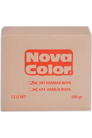 Nova Color Parmak Boyası 500 Gr 12 Renk Nc787