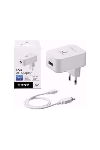 Sony CP-AD2 2.1A Seyahat Şarj Aleti 1.5 M
