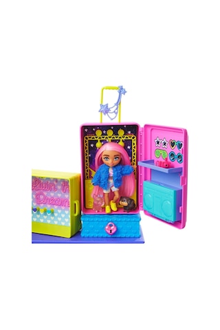Hdy91 Barbie Extra - Mini Bebekler Ve Hayvan Dostlarının Seyahat