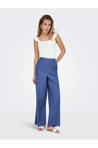 Only Onlnova Azure Chiara Kadın Denim Pantolon 15343011 Mavi