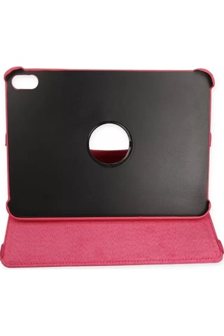 Apple İpad 2025 10.9 10.nesil A16 Kılıf 360 Tablet Deri Kılıf - Pembe