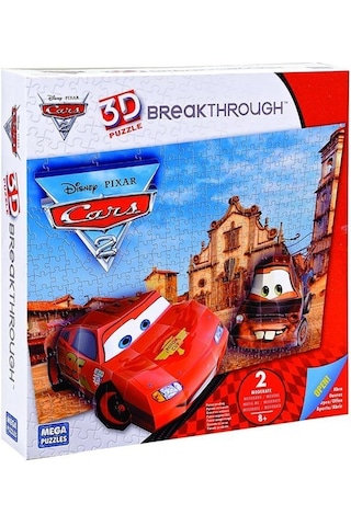 Mega Puzzles 200 Parça 3d Puzzle Breakthrough Cars 2
