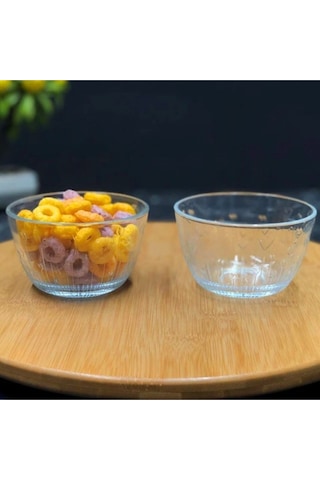 Paşabahçe Marmelade Kase Seti 6' Lı Şeffaf